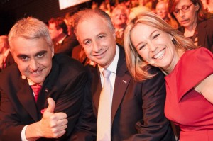 Lucy at Renault Trucks Launch, 2013